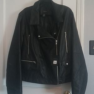 Faux Leather Jacket NWT 26/28